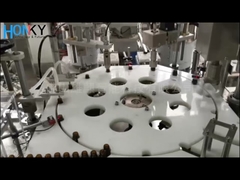 Macchina automatica per riempimento e tappatura di oli essenziali 40BPM per bottiglie di vetro