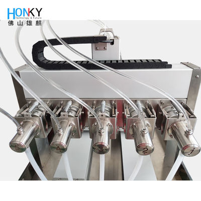 Desktop Using Small Business High Speed 2ml Liquid Filling Machine With XYZ Filling System For Cosmetci Industry Using