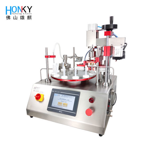 2400BPH Reagent Tube Filling And Capping Machine For Bio Liquid Packing