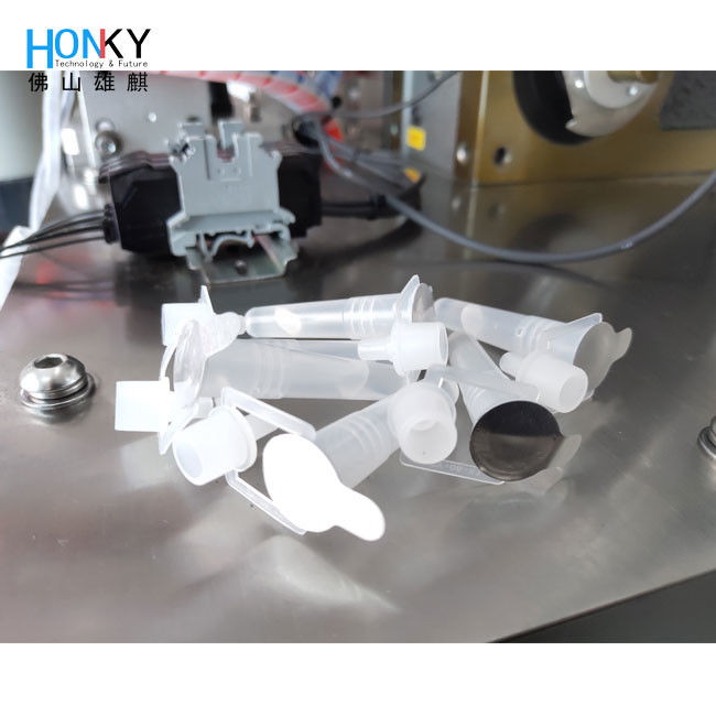 60 PCS/minuto Macchina di riempimento e sigillamento di tubi PCR completamente automatica con pompa a pistoni in ceramica per la certificazione GMP