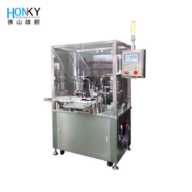 1800 BPH AC 220V Automatic Liquid Filling Machine For Cosmetic Oil