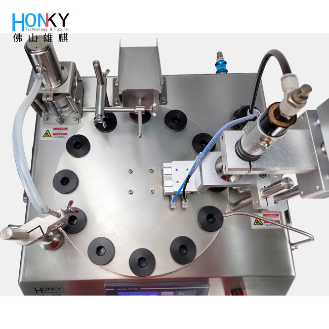 5ml Essential Oil Glass Vial Filling Capping Machine For Skin Care