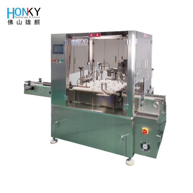 40BPM 30ml Bottle Essential Oil Filling Machine Electric Driven type