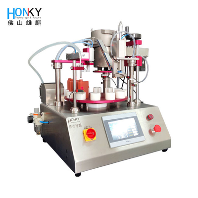60 ml Bio Chemical Reanget Pack Automatic Capping Machine con touch screen da 7 pollici