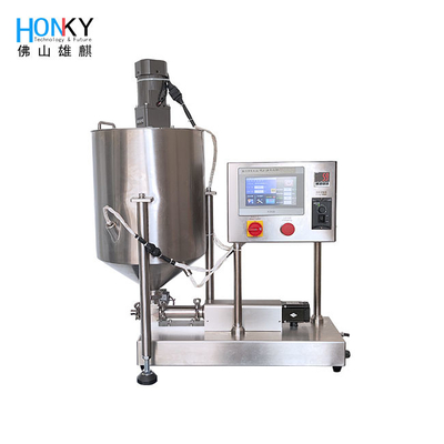 Macchina di riempimento del tubo per siringhe a controllo servomotore a scrivania Macchina di riempimento e sigillamento del tubo semiautomatico con pompa a pistoni in ceramica per il riempimento della pasta di gel