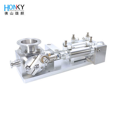 Air Driven Cat Food Cat Strips Packing Machine con pompa a pistoni in ceramica ad alta velocità per l' imballaggio di marmellata