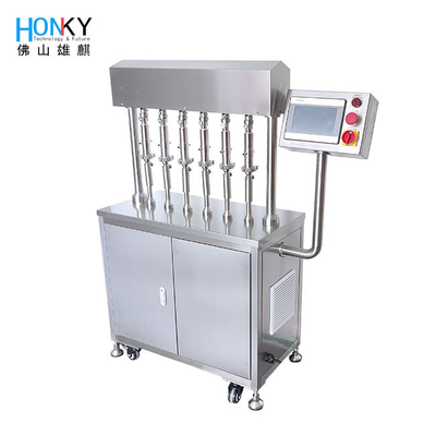 Macchina di imballaggio con sistema di riempimento a servo controllo pompa di riempimento a pistone con pistone in ceramica per imballaggio di prodotti ad alta precisione