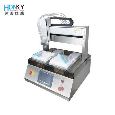 Macchina di riempimento automatico di flaconcini di 10 ml con pompa di riempimento ad alta precisione per il riempimento di flaconcini di piccolo volume