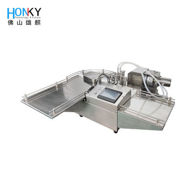 Riempitrice da tavolo SS316L 45BPM 10ml per fiale con pompa a pistone in ceramica