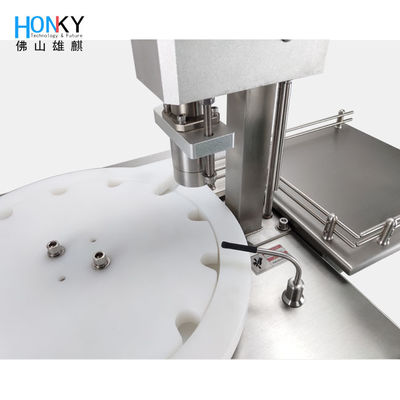 Macchina semiautomatica di riempimento del flaconcino da 10 ml con pompa ceramica a 25 BPM