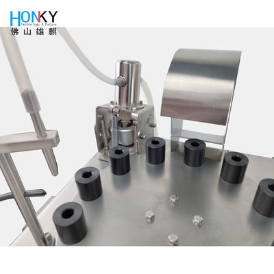Desktop 5ml Beauty Pen Brush Essential Liquid Tube Filling And Capping Machine Alta precisione