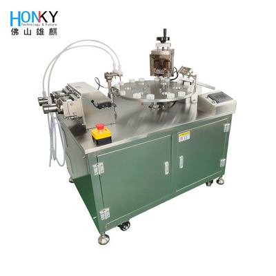 Macchina di riempimento e tappo automatico di bottiglie di reagenti biologici a piccolo volume con pompa ad alta precisione per reagenti biologici