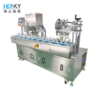 Materiale da otturazione e tappatrice automatici della crema di 2400 BPH con la pompa ceramica