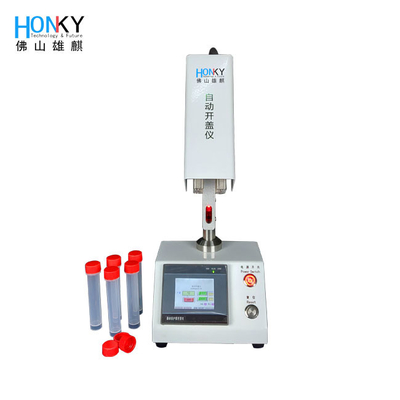 Desktop Clean Bench Bio Reagent Tube Vial Capping Machine con sistema di controllo della coppia per soluzioni di automazione di laboratorio